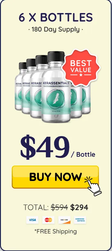 Order Kerassentials 6 bottles